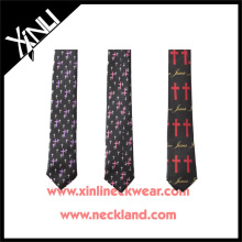 Ties for Men Latest Designs with Cross Christian Men Tie